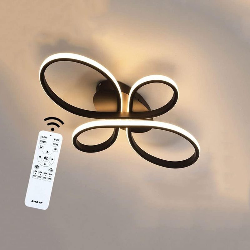 Luminère De Salle à manger Moderne noir et blanc